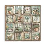 Blocco di Carte Scrap Herbarium Silvae cm 20 x 20