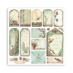 Blocco di Carte Scrap Herbarium Silvae cm 20 x 20