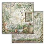 Blocco di Carte Scrap Herbarium Silvae cm 30 X 30