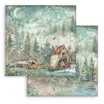 Blocco di Carte Scrap Herbarium Silvae cm 30 X 30