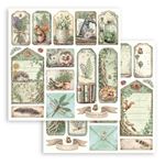 Blocco di Carte Scrap Herbarium Silvae cm 30 X 30