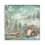 Blocco di Carte Scrap Herbarium Silvae cm 30 X 30