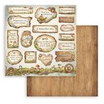 Blocco di Carte Scrap Hidden Grove cm 20 X 20