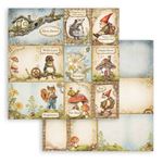 Blocco di Carte Scrap Hidden Grove cm 30 X 30