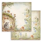 Blocco di Carte Scrap Hidden Grove cm 30 X 30