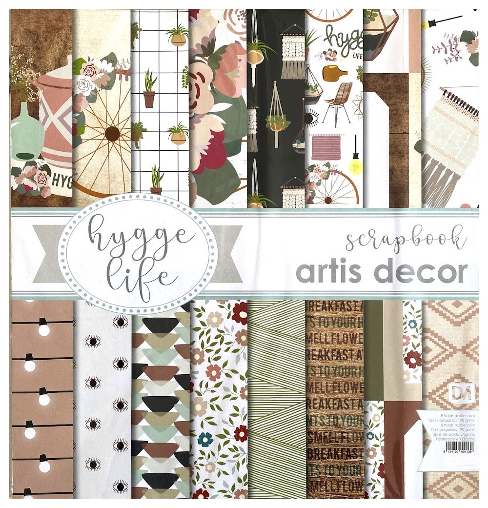 Blocco di Carte Scrap Hygge Life