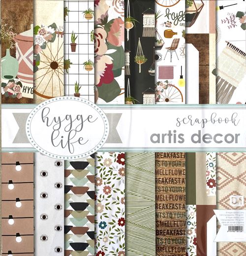 Blocco di Carte Scrap Hygge Life