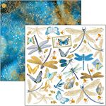 Blocco di Carte Scrap Indigo cm 15 x 15