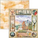 Blocco di Carte Scrap Into the Wild cm 30 x 30