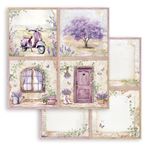 Blocco di Carte Scrap Lavender cm 30 X 30