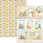 Blocco di Carte Scrap Lunibloom Creative Pad A4