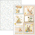 Blocco di Carte Scrap Lunibloom Creative Pad A4