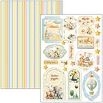 Blocco di Carte Scrap Lunibloom Creative Pad A4