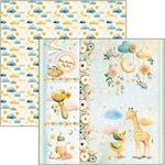 Blocco di Carte Scrap Lunibloom Paper Pad cm 30 x 30
