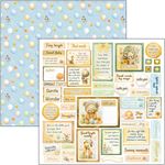 Blocco di Carte Scrap Lunibloom Patterns Pad cm 30 x 30
