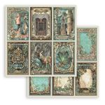 Blocco di Carte Scrap Magic Forest cm 30 X 30