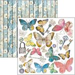 Blocco di Carte Scrap Majestic Dream cm 15 x 15