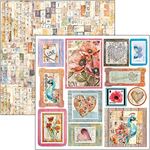 Blocco di Carte Scrap Majestic Dream cm 15 x 15