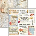 Blocco di Carte Scrap Majestic Dream cm 15 x 15