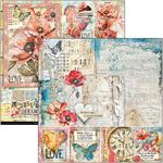 Blocco di Carte Scrap Majestic Dream cm 30 x 30