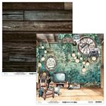 Blocco di Carte Scrap Man Cave cm 30 x 30