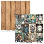 Blocco di Carte Scrap Man Cave cm 30 x 30