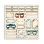 Blocco di Carte Scrap Masquerade cm 20 X 20