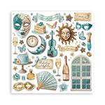 Blocco di Carte Scrap Masquerade cm 20 X 20