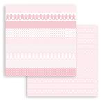 Blocco di Carte Scrap Maxi Background BabyDream Pink 