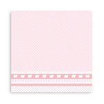 Blocco di Carte Scrap Maxi Background BabyDream Pink