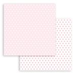 Blocco di Carte Scrap Maxi Background BabyDream Pink