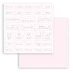 Blocco di Carte Scrap Maxi Background BabyDream Pink