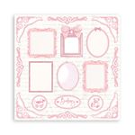 Blocco di Carte Scrap Maxi Background BabyDream Pink