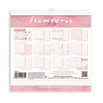Blocco di Carte Scrap Maxi Background BabyDream Pink