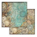 Blocco Carte Scrap Maxi Background Sir Vagabond in Fantasy World cm 30 X 30