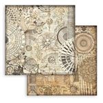 Blocco Carte Scrap Maxi Background Sir Vagabond in Fantasy World cm 30 X 30