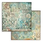 Blocco Carte Scrap Maxi Background Sir Vagabond in Fantasy World cm 30 X 30