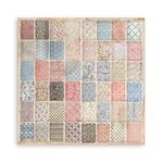 Blocco di Carte Scrap Maxi Background selection - Vintage Library cm 30 X 30