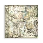 Blocco di Carte Scrap Maxi Background Magic Forest cm 30 X 30