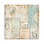 Blocco di Carte Scrap Maxi Background Selection Songs of the Sea cm 30 X 30