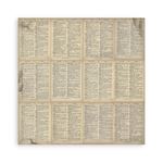 Blocco di Carte Scrap Maxi Background Selection Voyages Fantastiques cm 30 X 30