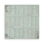 Blocco di Carte Scrap Maxi Background Selection Voyages Fantastiques cm 30 X 30