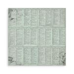 Blocco di Carte Scrap Maxi Background Selection Voyages Fantastiques cm 30 X 30