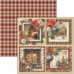 Blocco di Carte Scrap Merry & Bright Pad cm 20 x 20