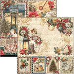Blocco di Carte Scrap Merry & Bright Pad cm 20 x 20