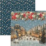 Blocco di Carte Scrap Merry & Bright Pad cm 20 x 20