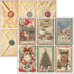 Blocco di Carte Scrap Merry & Bright Paper Pad cm 30 x 30