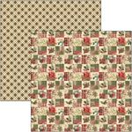 Blocco di Carte Scrap Merry & Bright Paper Pad cm 30 x 30