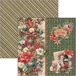 Blocco di Carte Scrap Merry & Bright Paper Pad cm 30 x 30