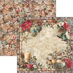 Blocco di Carte Scrap Merry & Bright Paper Pad cm 30 x 30